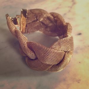 Bracelet braided gold bracelet